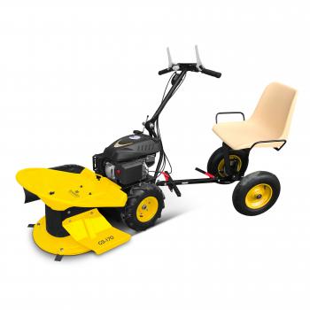 BAMATO Tall Grass Cutter Rotary Mower GS-170 with Seat